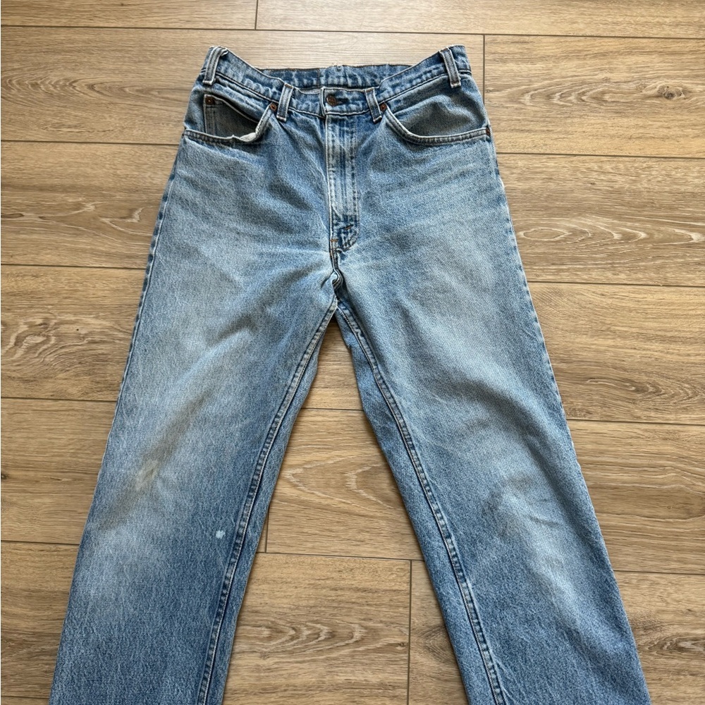 Vintage Levi's Blue Denim Jeans 30 x 24 sale!!! - Picture 2 of 8